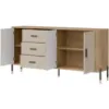 Obrazek Komoda Dante Dt07 Dąb Cremona/Kaszmir