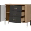 Obrazek Komoda Dante Dt03  Dąb Cremona/Antracyt
