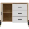 Obrazek Komoda Dante Dt03  Dąb Cremona/Biały