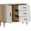 Obrazek Komoda Dante Dt03  Dąb Cremona/Biały