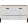 Obrazek Komoda Dante Dt04  Dąb Cremona/Biały