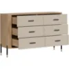 Obrazek Komoda Dante Dt04  Dąb Cremona/Kaszmir