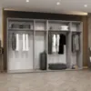Obrazek Szafa Marbella I 300 kaszmir/czarny