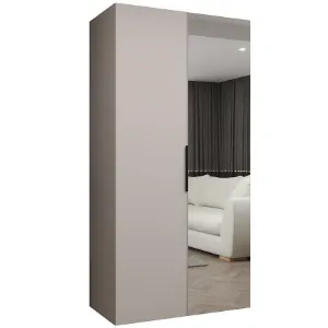 Szafa Marbella II 100 kaszmir/czarny