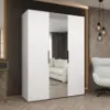 Obrazek Szafa Marbella II 150 biały/czarny