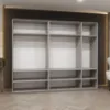 Obrazek Szafa Alicante I 250 kaszmir/czarny
