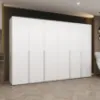 Obrazek Szafa Alicante I 300 biały/srebrny