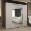 Obrazek Szafa Marbella II 200 kaszmir/złoty