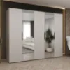 Obrazek Szafa Marbella II 250 kaszmir/czarny