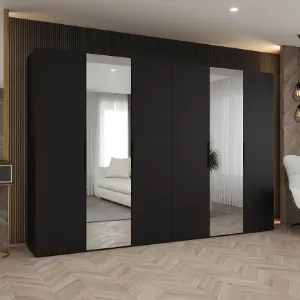 Obrazek Szafa Marbella II 300 czarny