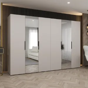 Obrazek Szafa Marbella II 300 kaszmir/czarny