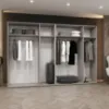 Obrazek Szafa Marbella II 300 kaszmir/złoty