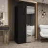 Obrazek Szafa Alicante II 100 czarny/srebrny
