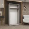Obrazek Szafa Alicante II 100 kaszmir/czarny