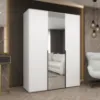 Obrazek Szafa Alicante II 150 biały/czarny