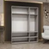 Obrazek Szafa Alicante II 150 kaszmir/czarny