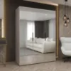 Obrazek Szafa Marbella III 150 kaszmir/czarny