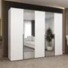 Obrazek Szafa Alicante II 250 biały/czarny