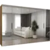 Obrazek Szafa Marbella III 300 artisan czarny