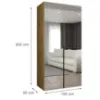 Obrazek Szafa Alicante III 100 artisan czarny