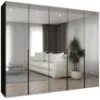 Obrazek Szafa Alicante III 250 czarny