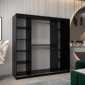 Obrazek Szafa Moka 200 czarny