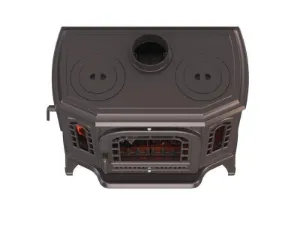 Obrazek Piec kominkowy P7 EKO 10,5 kW LB COOK TOP