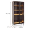 Obrazek Witryna Lumi Wys A 91 2d2s + Led D.Dunin + Czarny