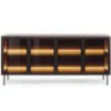 Obrazek Komoda Lumi B 181 4d + Led D.Dunin + Czarny