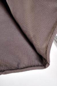 Obrazek Zestaw ogrodowy Hembka (sofa, fotel 2x, ława) popielaty/brązowy