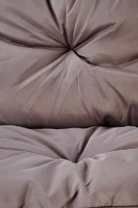 Obrazek Zestaw ogrodowy Hembka (sofa, fotel 2x, ława) popielaty/brązowy