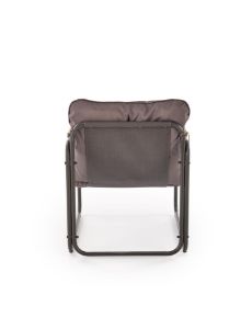 Obrazek Zestaw ogrodowy Hembka (sofa, fotel 2x, ława) popielaty/brązowy