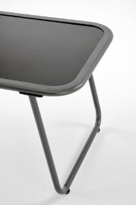 Obrazek Zestaw ogrodowy Hembka (sofa, fotel 2x, ława) popielaty/brązowy