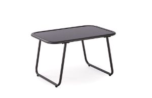 Obrazek Zestaw ogrodowy Hembka (sofa, fotel 2x, ława) popielaty/brązowy