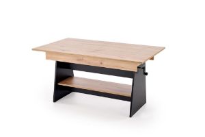 Obrazek Ławostół Vero rozkładany dąb artisan/czarny