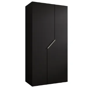 Szafa Andrew 1-100 czarny/kaszmir