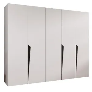 Szafa Piano 1-250 biały/czarny
