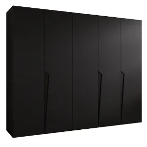 Szafa Piano 1-250 czarny/czarny