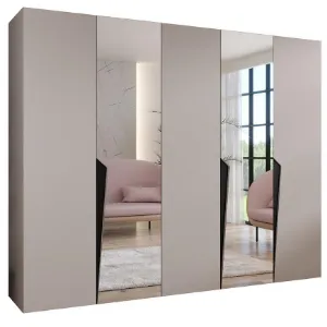 Szafa Piano 2-250 kaszmir/czarny