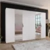 Obrazek Szafa Sandi 2-300 (2x150) biały/kaszmir