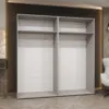Obrazek Szafa Sandi 1-200 biały/złoty