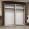 Obrazek Szafa Sandi 1-200 czarny/czarny