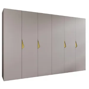 Szafa Sandi 1-300 (2x150) kaszmir/złoty