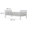 Obrazek Łóżko Tosia standard + barierka 80x180 biały
