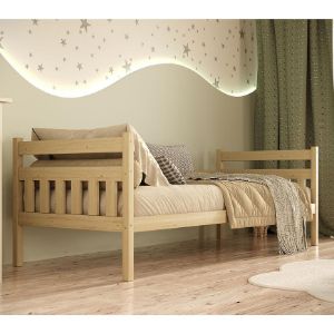 Obrazek Łóżko Dawid standard 90x180 naturalne, lakierowane