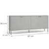 Obrazek Komoda Iris 4D 04B szary