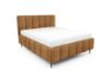 Obrazek Łóżko tapicerowane z nogami Krima 180x200 rudy
