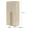 Obrazek Szafa Braga 3 (L/P) cremona