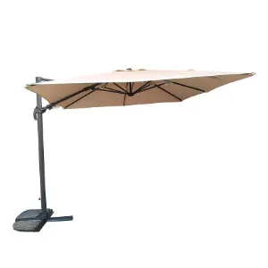 Parasol ogrodowy Roma 300x300 cm YQ007 beige