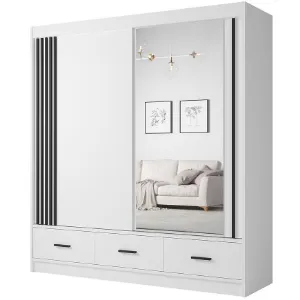 Szafa Canada Ca-24-200 Biała U. czarne